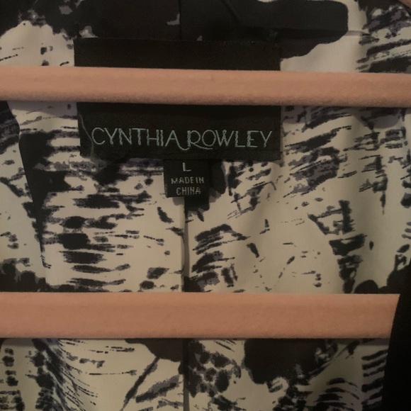 Black unstructured lined blazer - Picture 2 of 3